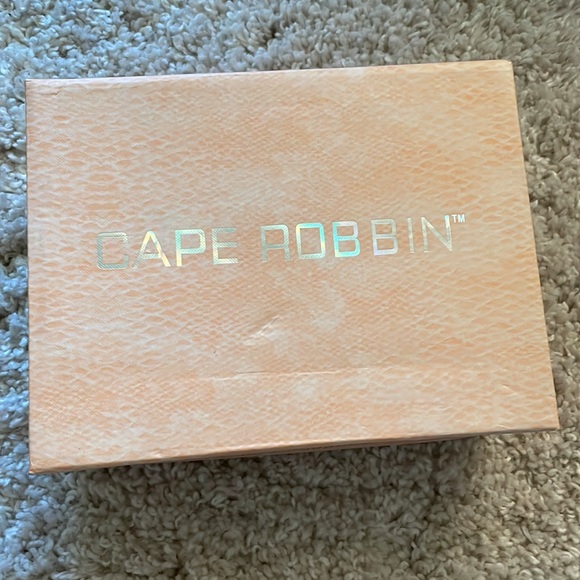 Cape Robbin Pink Macaroon Strappy Neon Stretch Clear Lucite High Heel Sandals - Picture 7 of 11